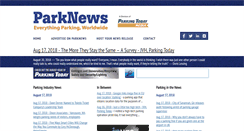 Desktop Screenshot of parknews.biz