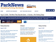 Tablet Screenshot of parknews.biz